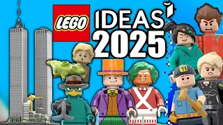 Which of these is a LEGO Ideas 2025 set? 3rd 2023 review!