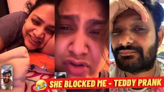 Teddy Prank on Girlfriend Backfired | She Blocked Me #Shorts #SparkleWithShorts