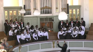 Langa MC Choir (Capetown) sings ‘Behold The Great Redeemer Die’ at St Just Miners' Chapel, July 2019