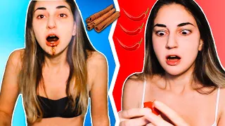 CINNAMON AND HOT CHILLI PEPPER CHALLENGES  LeraLCG