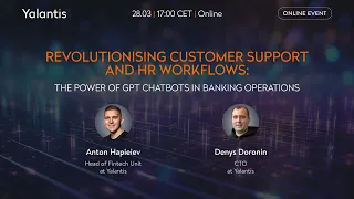 Revolutionising customer support and HR workflows: the power of GPT chatbots in banking operations