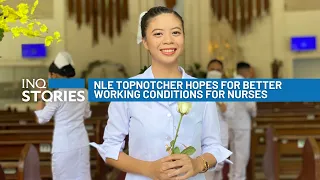 NLE topnotcher hopes for better working conditions for nurses