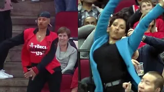 Dance-Off at Basketball Game Features Backpack Kid’s Signature Move