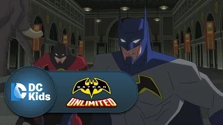 Fight Night at the Museum | Batman Unlimited | DC Kids