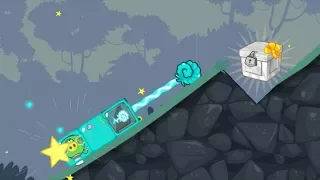 Bad Piggies - MASSIVE PUNCH TO MARBLE CRATE WITH ALIEN INVENTIONS!