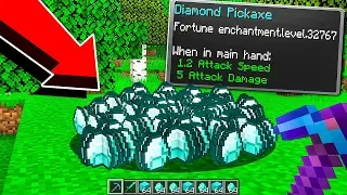 SFIDA DI DIAMANTI CON IL PICCONE PIÙ FORTUNATO DI MINECRAFT!