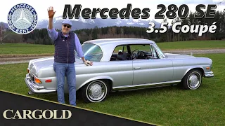 Mercedes 280 SE 3.5 Coupé, 1971, das Spitzenmodell der W111 Coupes, Vollrestauriert, Behr Klima, V8