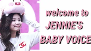 a compilation of jennie's baby voice