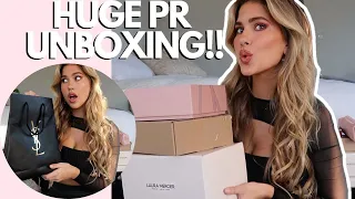 HUGE PR Unboxing YSL, Laura Mercier, Hourglass...