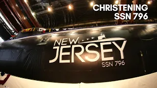 Christening SSN 796 New Jersey