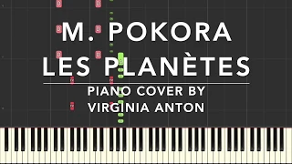 Les Planètes M. Pokora Piano Tutorial Instrumental Cover