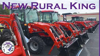 #83: RK tractors, implements, UTVs, boxblade, equipment, windmill. Rural King store #RKtractor