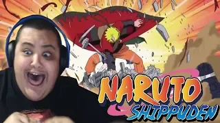 NARUTO STRIKES BACK! - Explosion! Sage Mode - Naruto Shippuden Episode 163 REACTION (BLIND!)