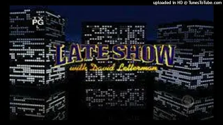 The Late Show With David Letterman Theme Song (1999-2015) (CLEANER) (No Audience Clapping Version)