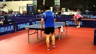 Campeonato Brasileiro 2014 - Rank Absoluto A - Hugo Calderano-SP 3 x 1 Cazuo Matsumoto-SP - parte 1