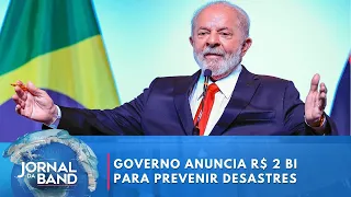 Governo anuncia quase R$ 2 bilhões em obras de prevenção a desastres | Jornal da Band