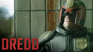 Dredd Waits For Anderson To Shoot An Enemy Judge | Dredd