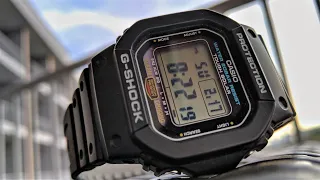 Casio G-Shock G-5600E - A Solar Powered Square G-Shock