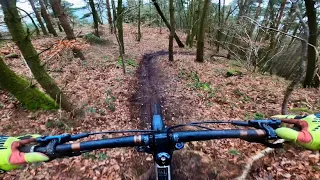 Eastridge / Snail beach MTB Trials - Wet - 13/02/24 - Hardtail - GoPro