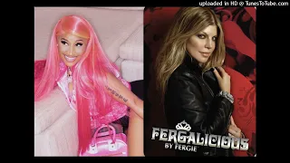 nicki minaj/fergie mashup - super freaky girl/fergalicious