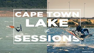 Cape Town ≠ Lake Sessions | Windsurfing Freestyle | 4K //