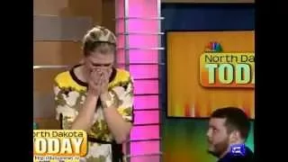 Watch  Reporter Gets Surprised With On Air Proposal