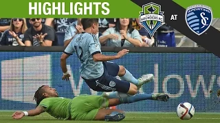 Highlights: Seattle Sounders FC at Sporting Kansas City