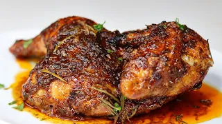 How To Make The Most Mouthwatering Juicy Baked Chicken Ever | How To Bake A Whole Chicken.