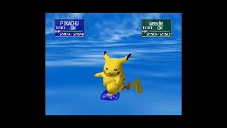 Demo: transferring my Gen 1 team to Pokemon Stadium (using N64 Transfer Pak emulation)