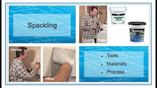 Learn about the spackling process  and spackling tools  - Fundamentals of Painting - Trades Training