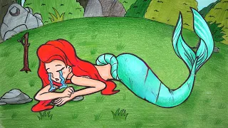 Rescue the mermaid - FB Stop Motion Paper