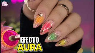 OMG! Efecto VIRAL AURA *Tutorial FÁCIL |NailsByKaren