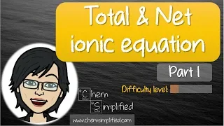 How to write complete and net ionic equations | Part 1 - Dr K