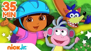 Dora the Explorer | 35 minuten lang non-stop avonturen met Dora! ☀️ | Nick Jr.