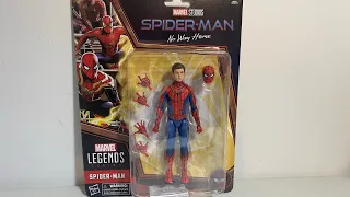 REVIEWING MARVEL LEGENDS SPIDER-MAN NO WAY HOME FINAL SWING SUIT SPIDER-MAN!