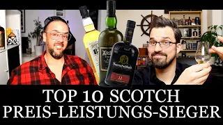 Top 10 Preis-Leistungs-Sieger Single Malt Scotch Whisky - Malt Mariners Whisky Empfehlungen