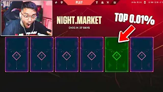 Luckiest NIGHT MARKET in Valorant 😳 | Harsh Khelraay