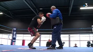 Portrait du boxeur Samir Ziani