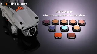 Why do you need ND Filters for your Drone? | 8PCS DJI Air 2S Drone Filters ND Filters By K&F Concept