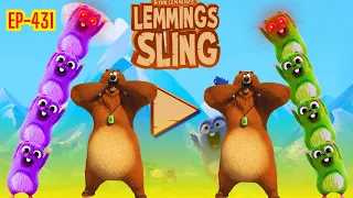 Amazing Lemmings Bear Sling Online Gameplay   Grizzy and the Lemmings Sling Gameplay Ep 431