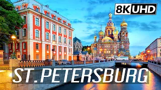 ST. Petersburg Russia 8K VIDEO ULTRA HD 120fps