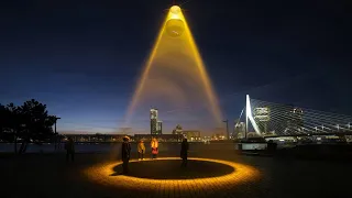 World's first Urban Sun by Roosegaarde cleans public spaces of the coronavirus [Official Movie]