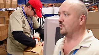 Undercover Boss Gets Fired For Packing Boxes Terribly | Undercover Boss