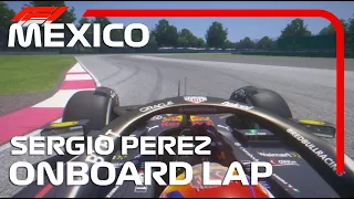 Sergio Perez RB18 Mexico Onboard Lap: Assetto Corsa