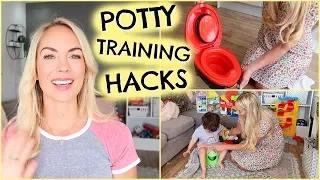 POTTY TRAINING HACKS  |  HOW TO POTTY TRAIN FAST - IN 4 DAYS  |  EMILY NORRIS