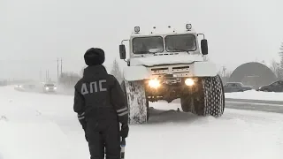 Сотрудники Гостехнадзора совместно с госавтоинспекторами провели операцию «Снегоход»
