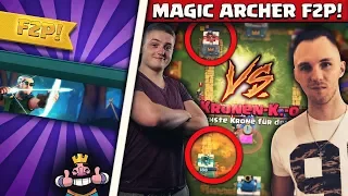 ⚖️KARMA?! TRYMACS vs CHEFSTROBEL! | Wer schafft 12 Siege Free2Play für den Magic Archer?!