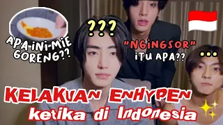 KETIKA ENHYPEN KENA ANGIN INDONESIA [ENHYPEN FUNNY MOMENTS/Sub Indo]