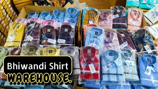 Bhiwandi Shirt Warehouse, Original Branded Shirt in Bhiwandi Wholesale Market.