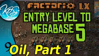 Factorio 1.X Entry Level to Megabase 5 - 9 - OIL PART 1 - Guide, Tutorial